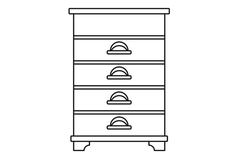 wood-bee-house-icon-outline-style