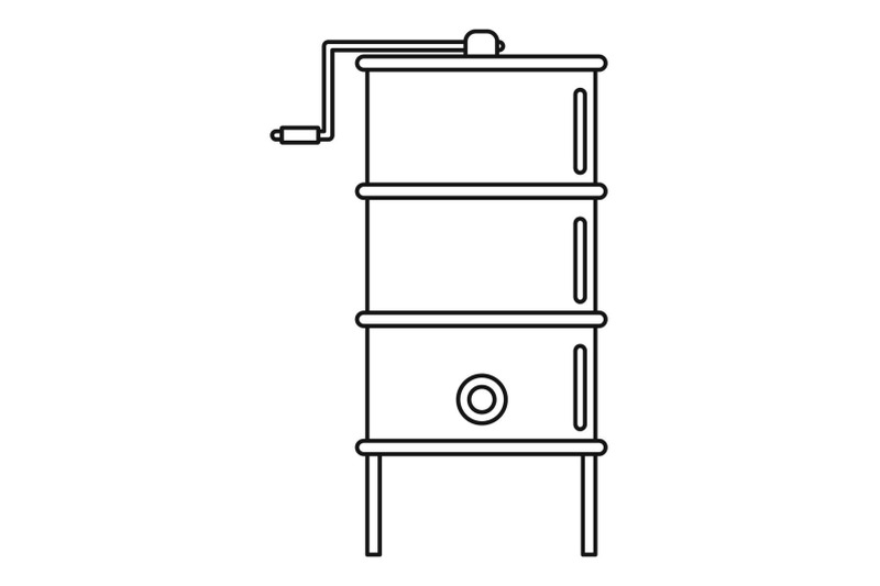 honey-centrifuge-icon-outline-style