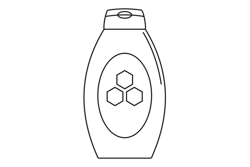 propolis-tube-icon-outline-style