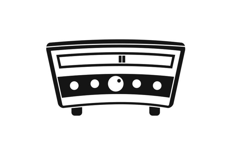 radio-icon-simple-style