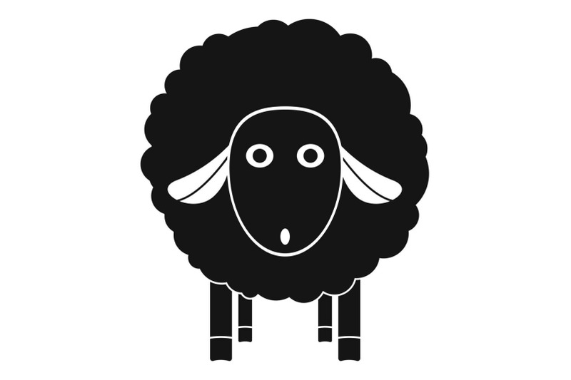 wow-sheep-icon-simple-style