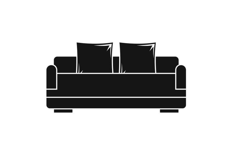 relax-sofa-icon-simple-style