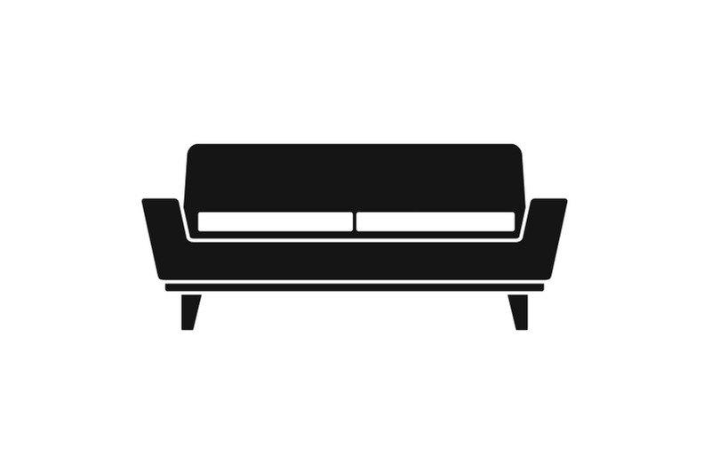 soft-sofa-icon-simple-style