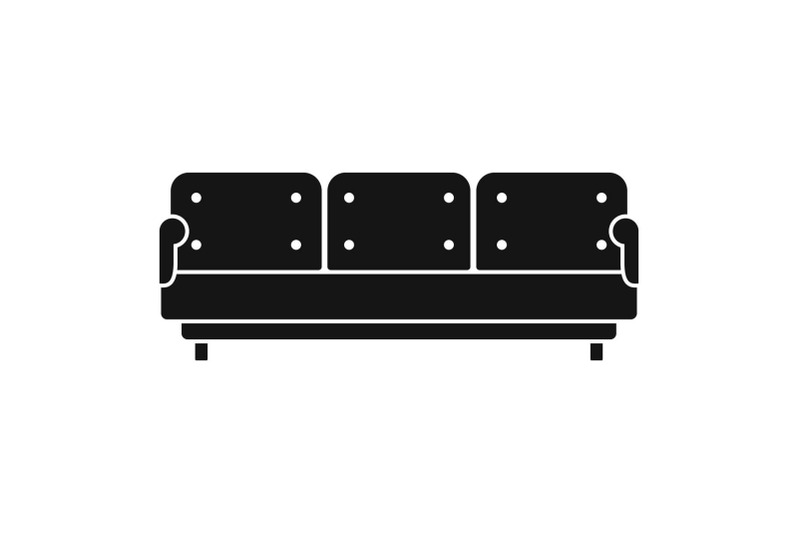 pillow-sofa-icon-simple-style
