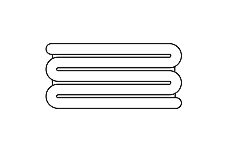 stacked-towel-icon-outline-style