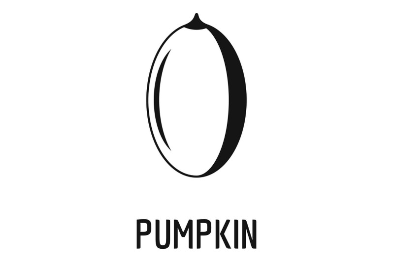 pumpkin-seed-icon-simple-style