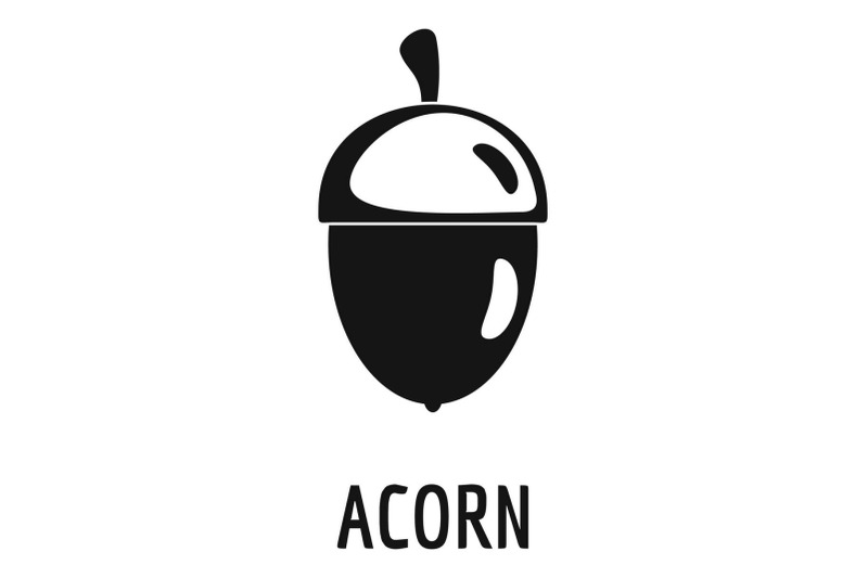 acorn-icon-simple-style