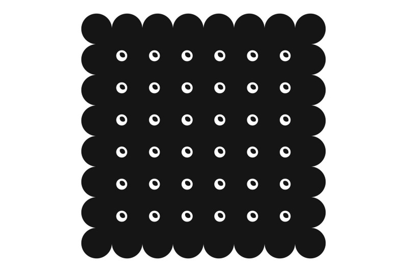 traditional-biscuit-icon-simple-style