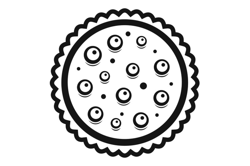 cherry-on-cake-icon-simple-style