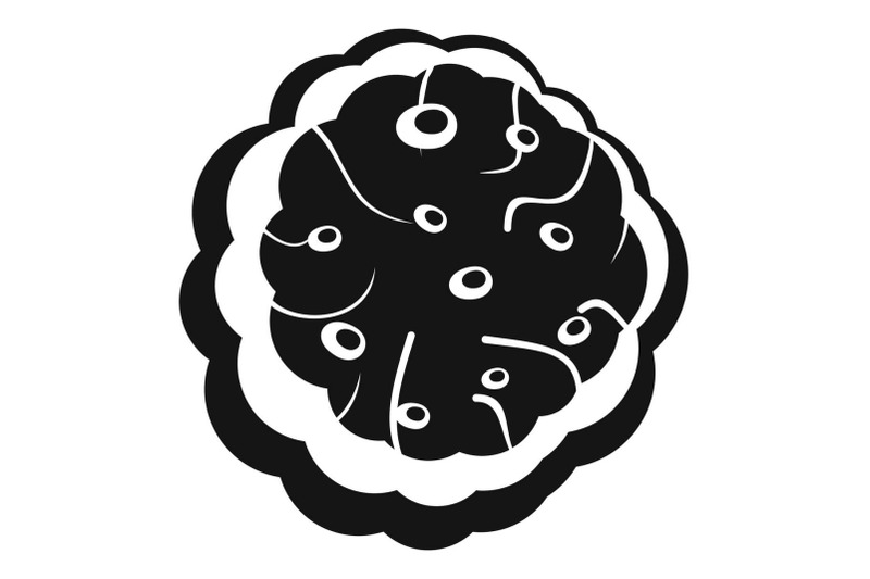 tasty-cream-icon-simple-style