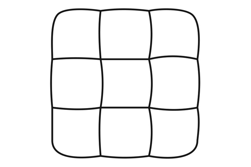 chess-cake-icon-outline-style