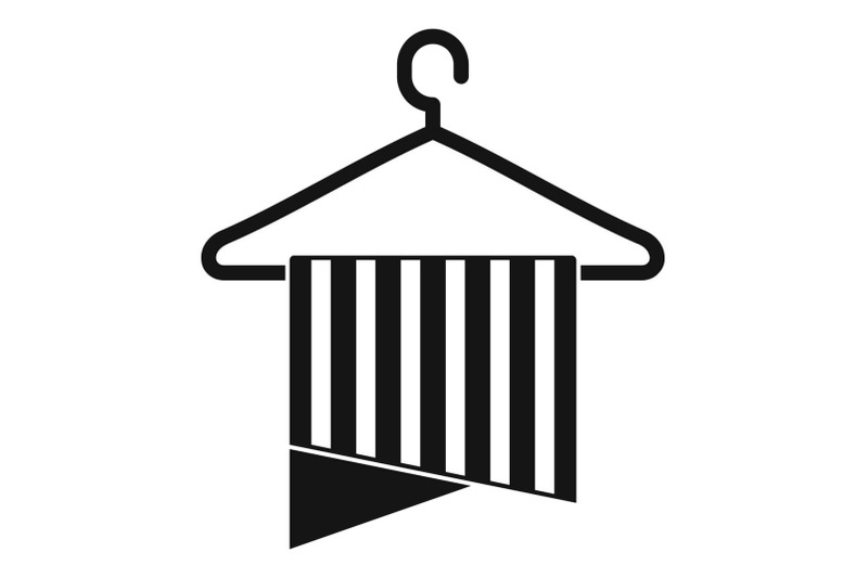 clean-towel-icon-simple-style