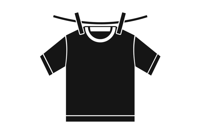 tshirt-dry-icon-simple-style
