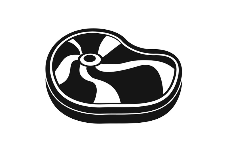 meat-steak-icon-simple-style