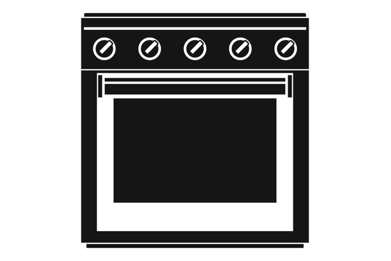 big-gas-cooker-icon-simple-style