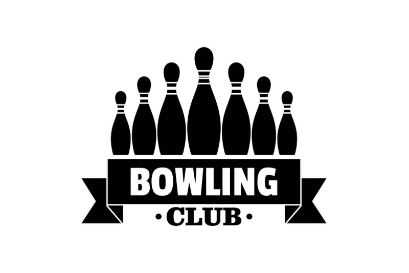 ribbon-bowling-club-logo-simple-style