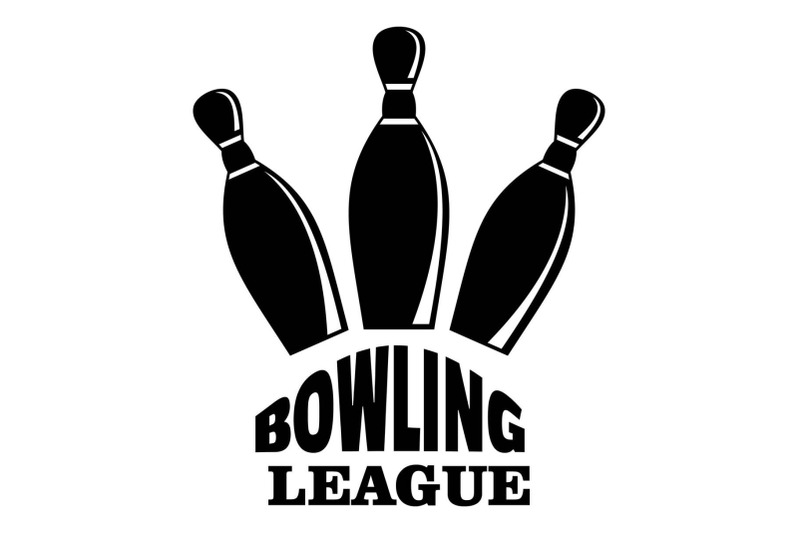 Retro bowling league logo, simple style By Anatolir56 | TheHungryJPEG
