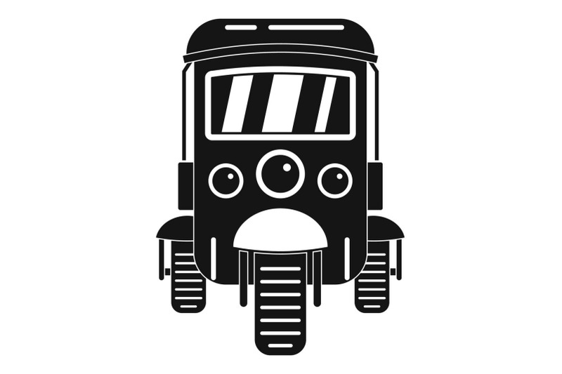 auto-rickshaw-icon-simple-style