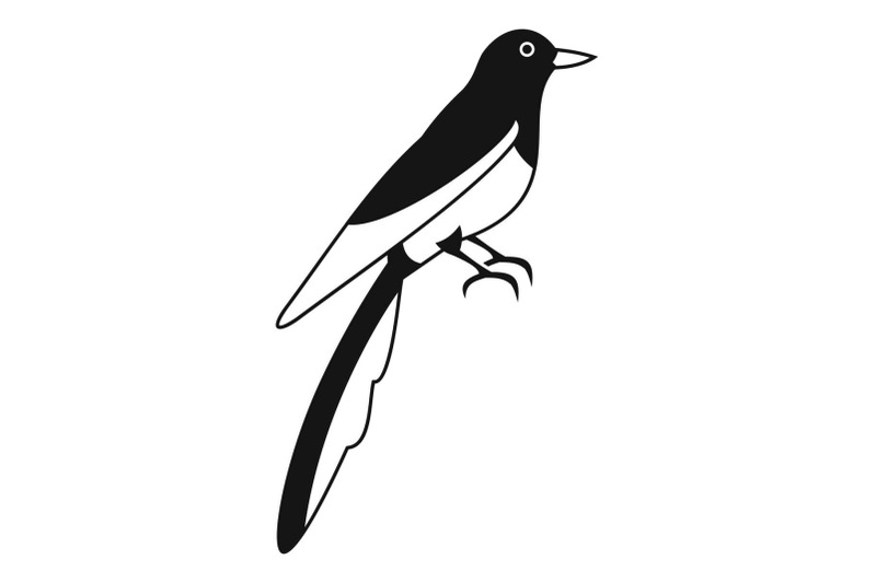 magpie-icon-simple-style