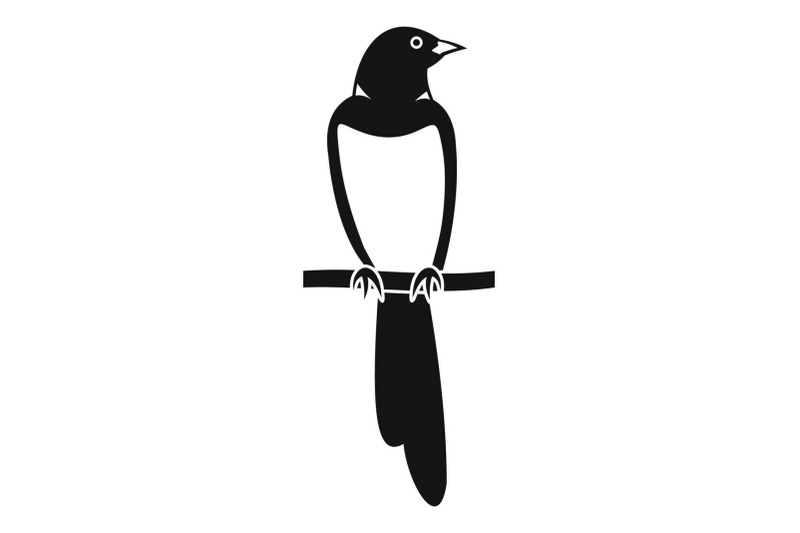 tree-stay-magpie-icon-simple-style