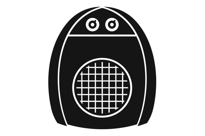 home-heater-fan-icon-simple-style