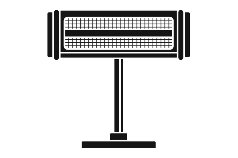 home-heater-stand-icon-simple-style