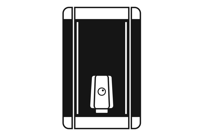 home-heater-boiler-icon-simple-style