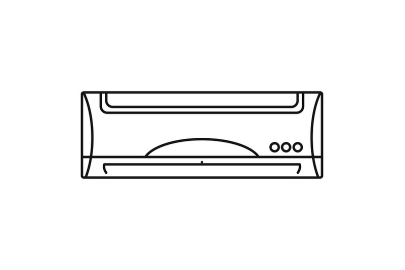 conditioner-icon-outline-style