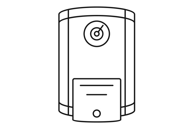 boiler-icon-outline-style