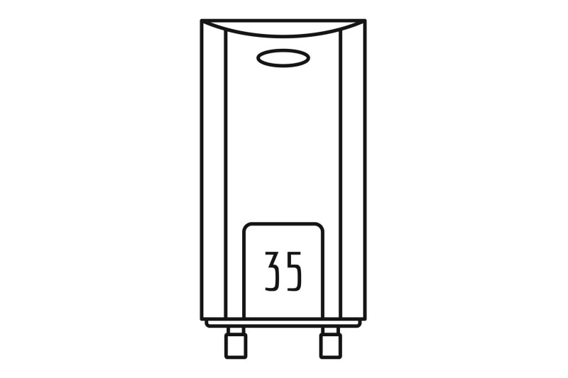 boiler-icon-outline-style