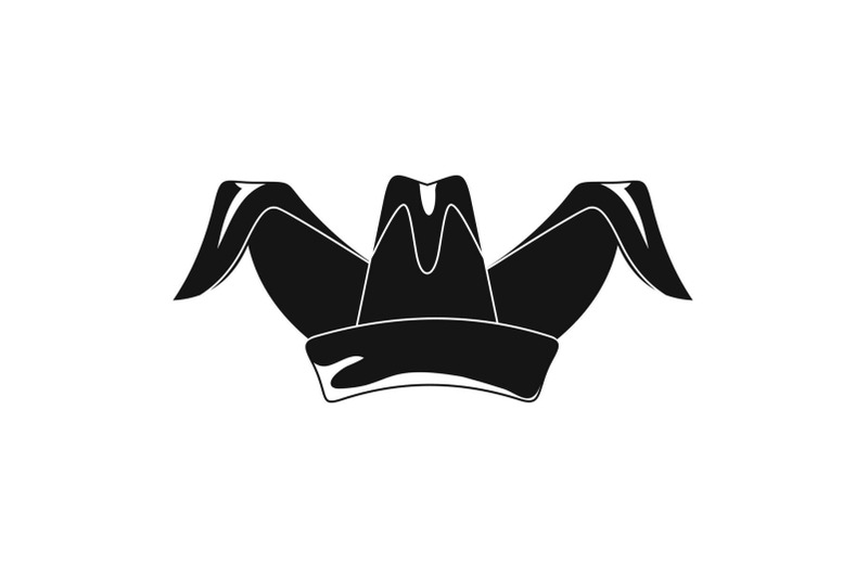 clown-jester-icon-simple-style