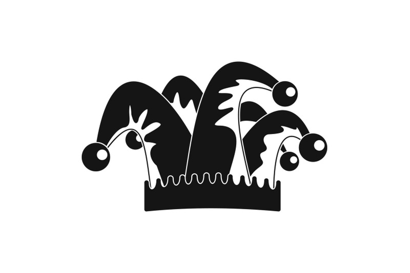 humor-hat-bell-icon-simple-style