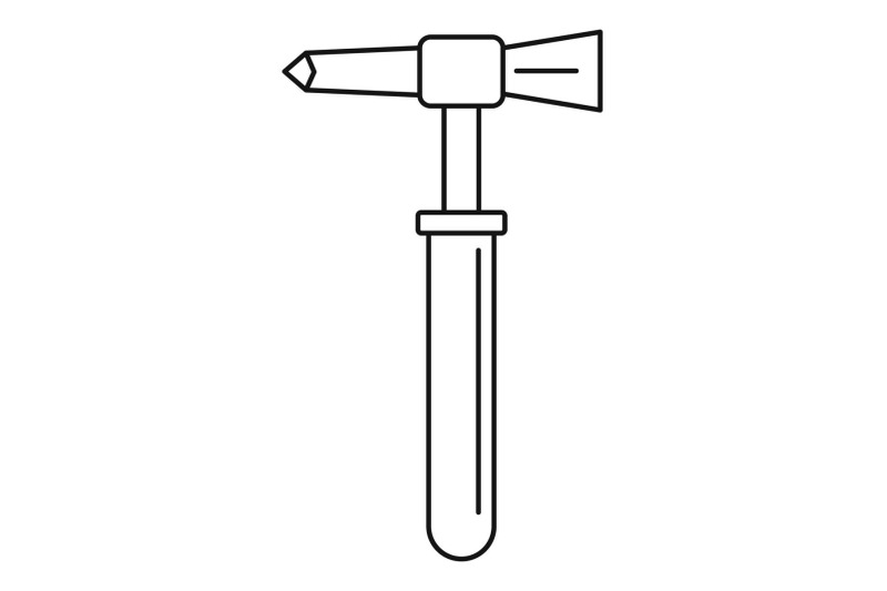 hammer-tool-icon-outline-style