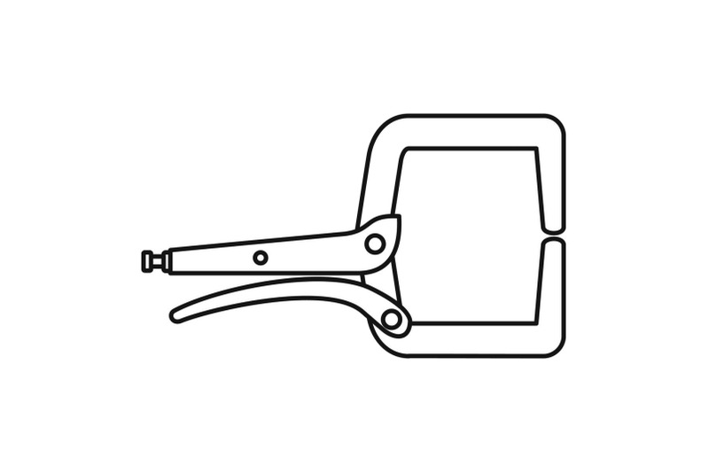 electrical-cable-tool-icon-outline-style