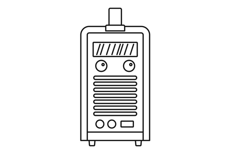 welding-device-icon-outline-style