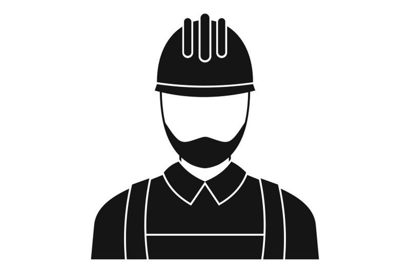 electric-man-icon-simple-style