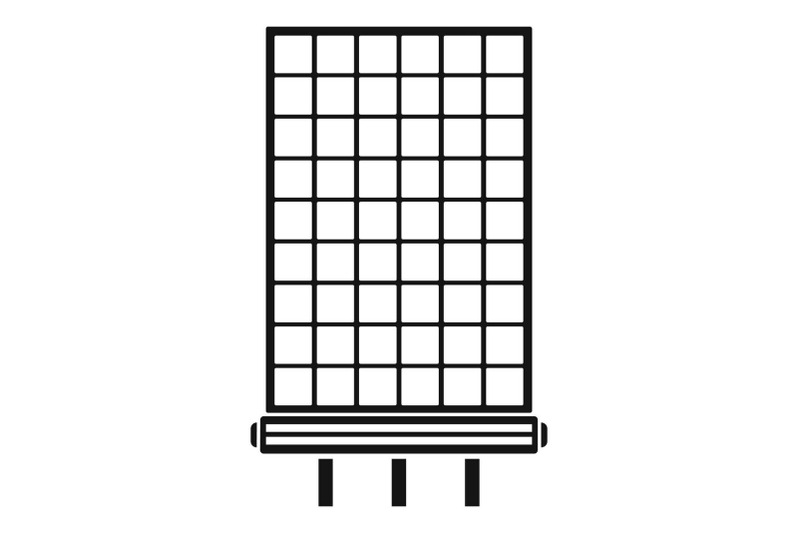 solar-battery-icon-simple-style