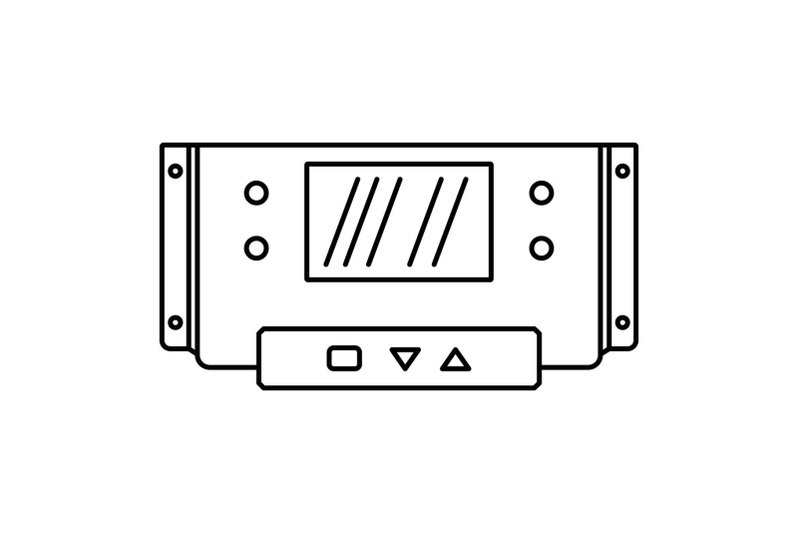 digital-panel-icon-outline-style