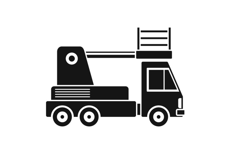 lift-truck-icon-simple-style