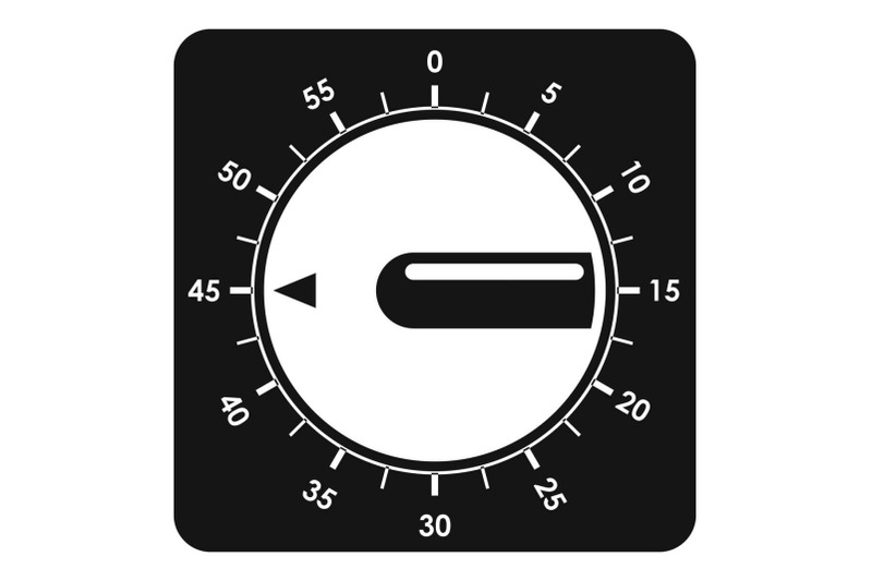 timer-clock-icon-simple-style