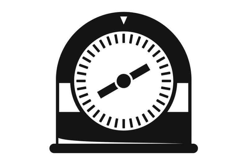 swim-clock-icon-simple-style