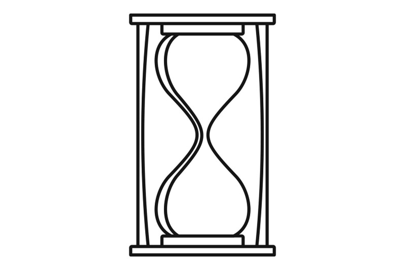 sand-clock-icon-outline-style