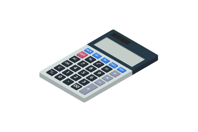 calculator-icon-isometric-style