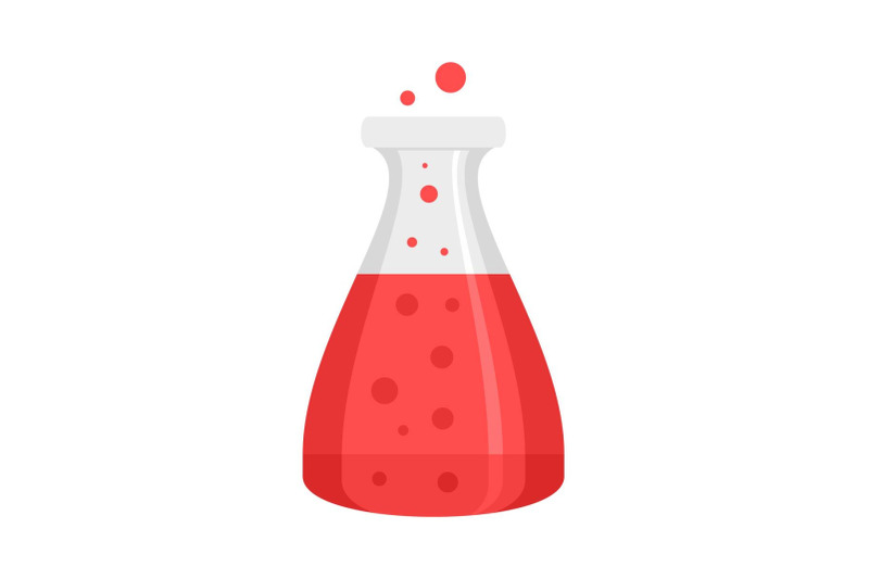 boiling-flask-icon-flat-style