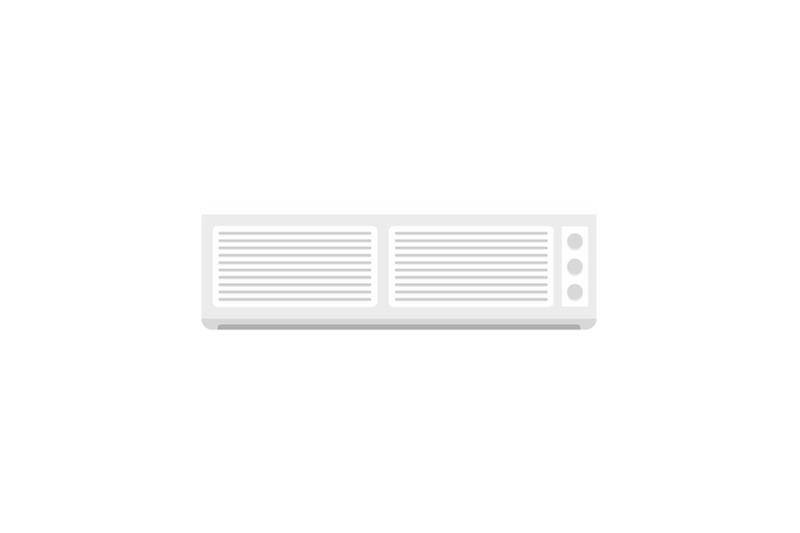 old-conditioner-icon-flat-style