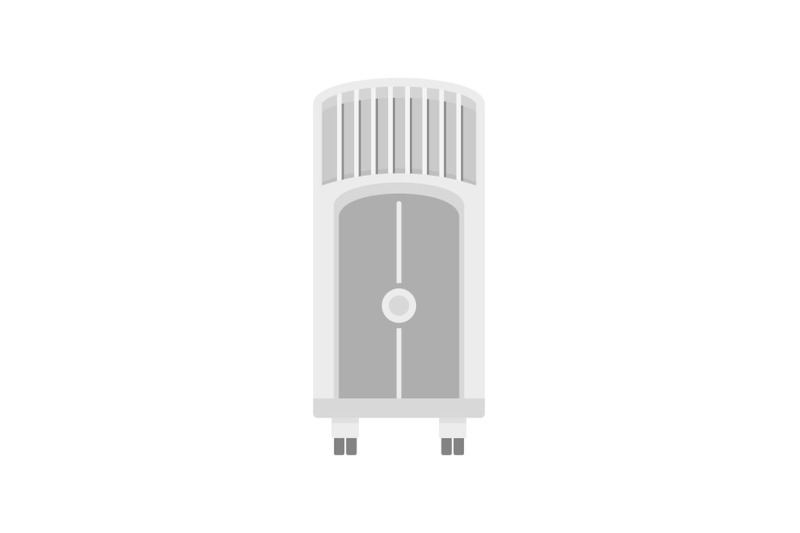 house-floor-conditioner-icon-flat-style