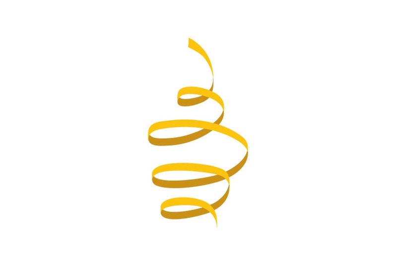 yellow-serpentine-icon-flat-style