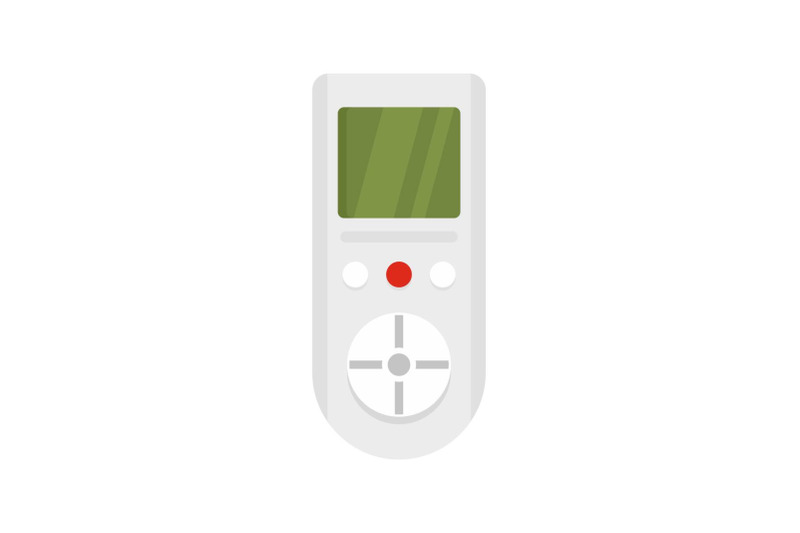 digital-remote-control-conditioner-icon-flat-style
