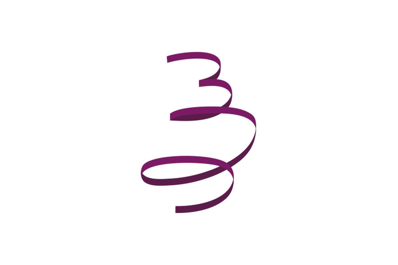 violet-serpentine-icon-flat-style
