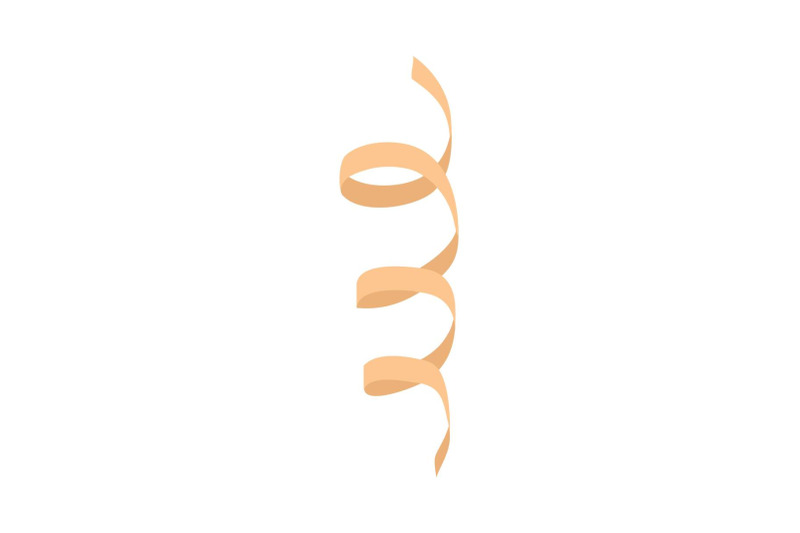 gold-serpentine-icon-flat-style